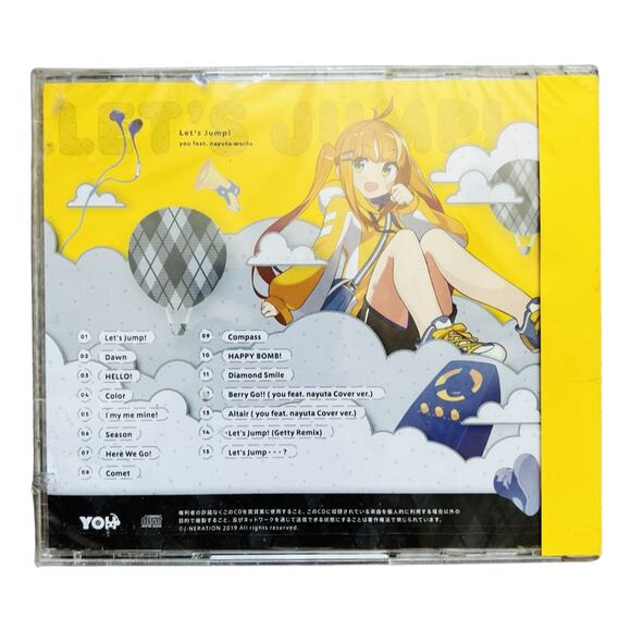 You Nayuta Let's Jump! J-Neration J-Pop 2019 NEW SEALED CD Obi House Hardcore - Picture 2 of 2